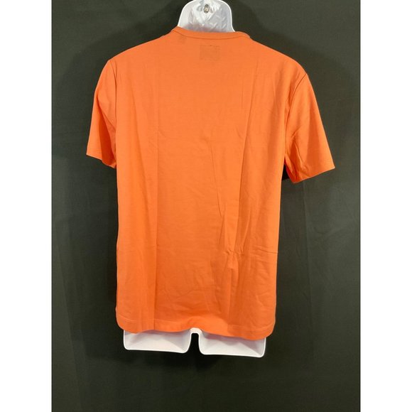 New Never Worn Men's CUTS AO Universal Curve-Hem Orange Tee Small - Picture 3 of 12